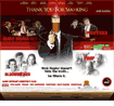 Thank You for Smoking Website
